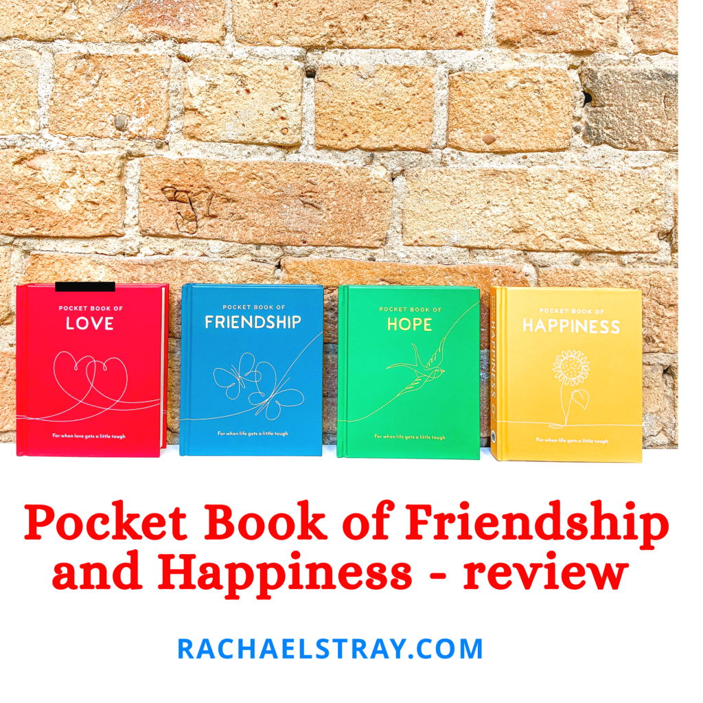 Pocket Book of Happiness and Friendship - review (AD) - Rachael's Thoughts
